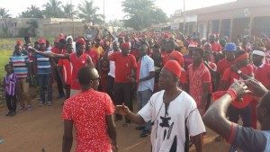 Togo: Manifestations du PNP à Lomé, dispersion des chemises rouges