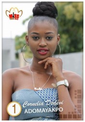 Togo: Mlle Dédévi Adomayakpo élue Miss Togo 2017