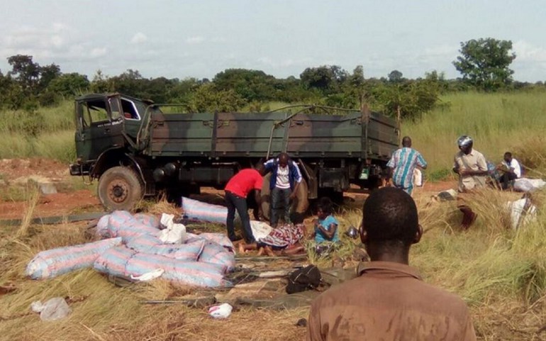 Togo: deux morts et plusieurs blessés dans un accident d&rsquo;un camion militaire à Nyamasila