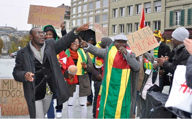 Togo : Échos de la mobilisation de la diaspora Togolaise en Suisse, ce samedi 11 novembre 2017