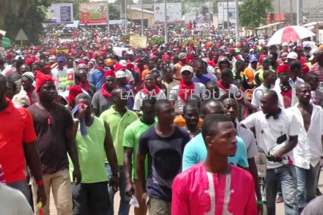 Togo : Mobilisations populaires de ce 7 novembre. Répression à Sokodé et Bafilo. Encore des blessés.