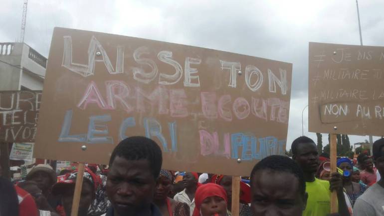 Manifestations de ce 7 novembre : Un geste qui envoie un message fort de l’unité des togolais dans la lutte commune!