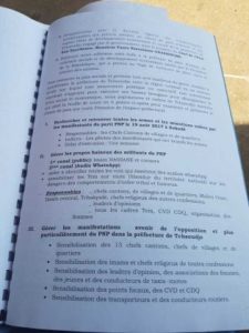 Togo : « Operation de manipulation » par le ministre Agadazi à Sokodé. La Cellule de Reflexion de la Diaspora Tem en Allemagne dénonce !