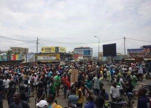 Togo: A Lomé, marée humaine pour réclamer l'alternance politique et coupure du réseau internet