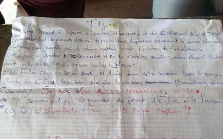 Togo / Sotouboua : Panique au Lycée Tittigbé, les sorciers y font la loi !