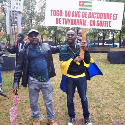 Échos des Manifs du 7 octobre de la diaspora togolaise en Europe et au Canada