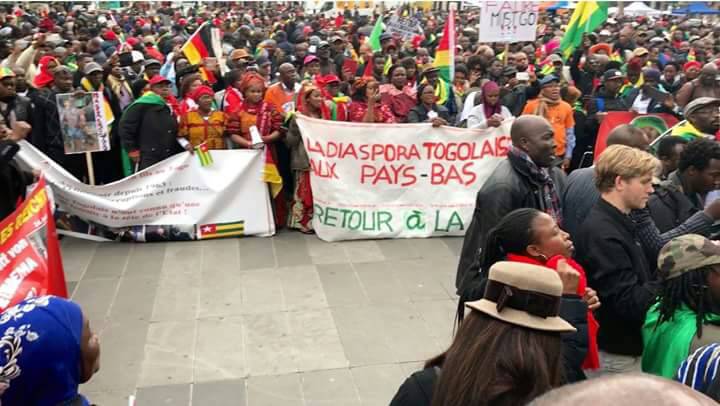 Ghana, Benin, Pays-Bas, Allemagne : La diaspora togolaise sort de sa torpeur et met la pression