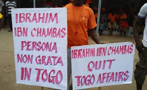 Ibn Chambas persona non grata au Togo                                                                             4 octobre 2017