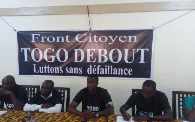 La CEDEAO, de l’ULYSSE et de l’ONU manquent de professionnalisme selon le front « Togo Debout »