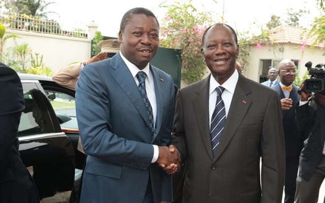 Ouattara demande à Faure d’arrêter la « répression aveugle » contre les Togolais