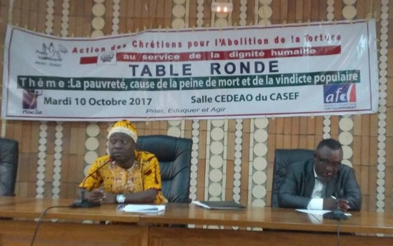 L’Action des Chrétiens pour l’Abolition de la Torture contre la vindicte populaire au Togo