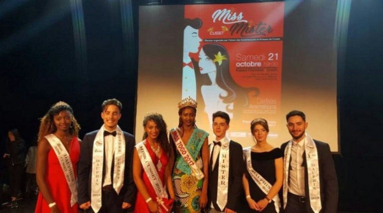 Élection Miss et Mister Cusset 2018: la Miss Togo Adomayakpo Dédévi Cornelia y était