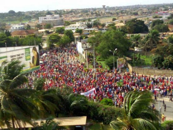 Togo, Grande marche de la colère le 5 octobre : Près d&rsquo;un million de Togolais et Togolaises dans les rues de Lomé