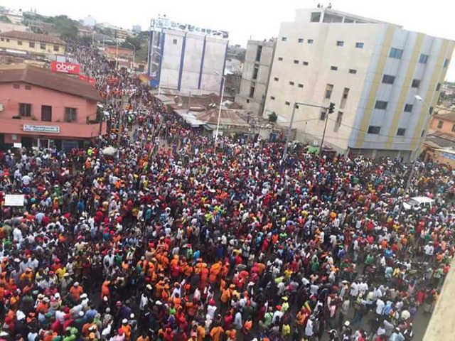 Manifestation populaire patriotique : Tout le Togo debout pour exiger l’Alternance politique.