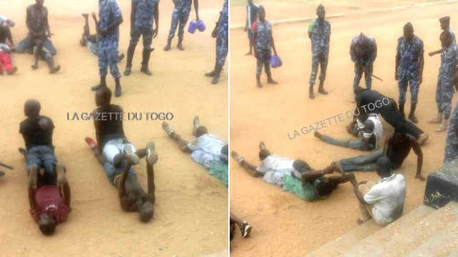 Togo : Torture à ciel ouvert, ce 18 octobre 2017. No Comment.