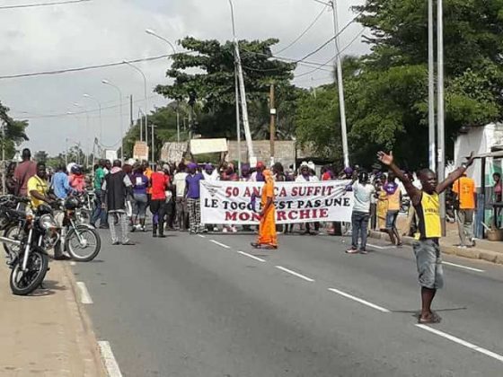 Togo, Manif populaire patriotique #FaureMustGo : Encore plusieurs milliers de Togolais dans les rues de plusieurs villes ce 8 novembre