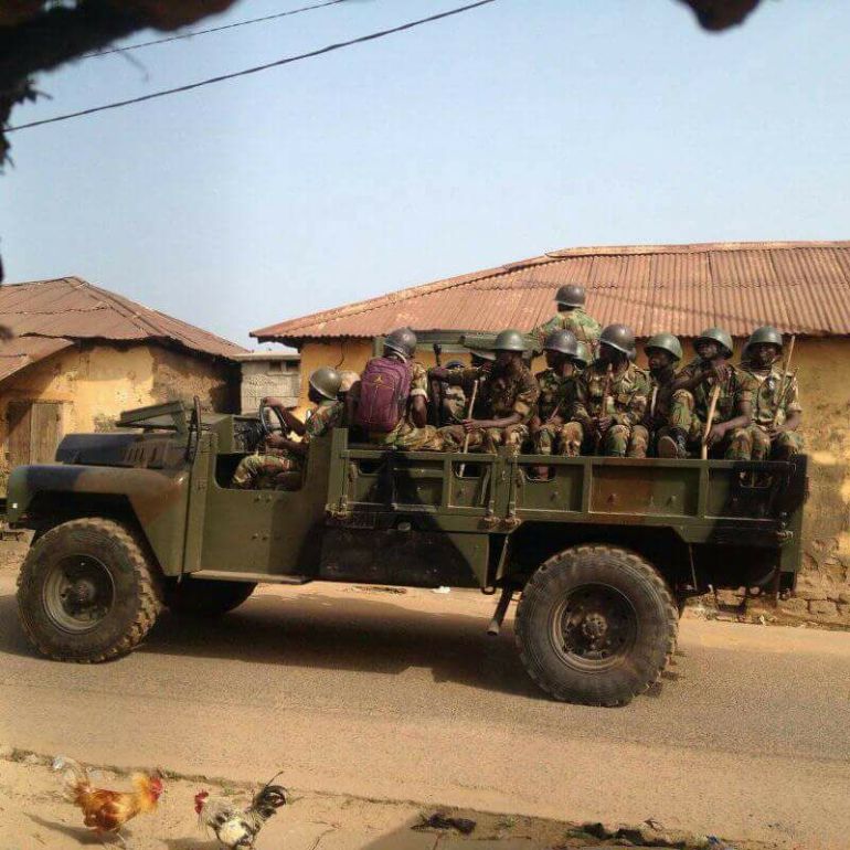 Togo/Sokodé: Une ville hautement militarisée ce mardi