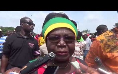 Brigitte Adjamagbo Johnson : « Notre cause est juste »