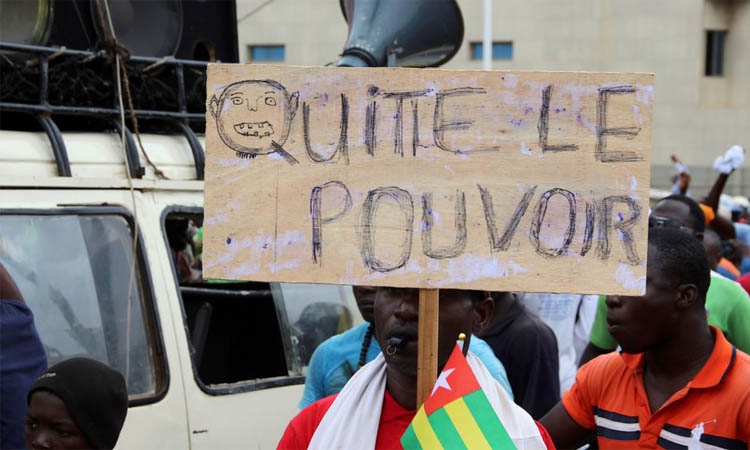 Des manifestants de l’opposition proposent trois pistes à Faure Gnassingbé