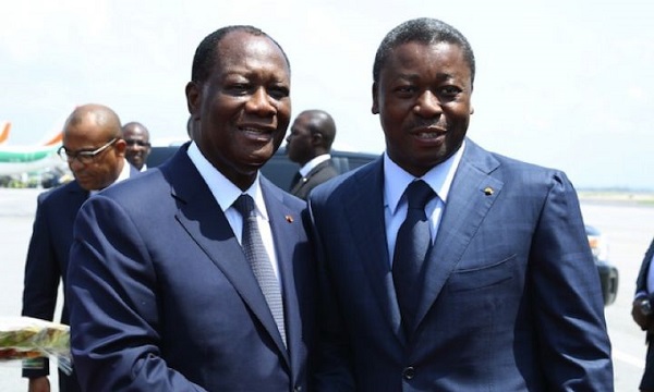 Faure Gnassingbé chez Alassane Ouattara ce lundi                                                                             20 novembre 2017