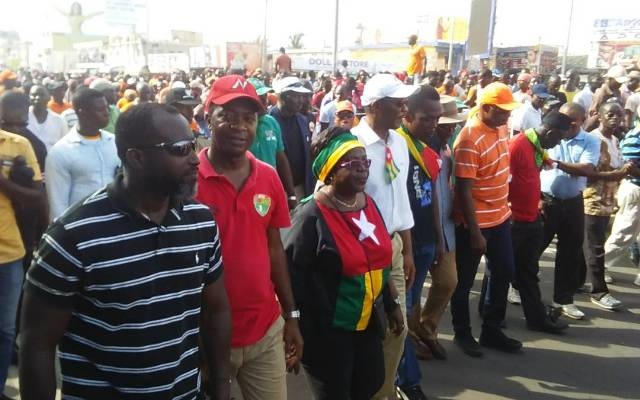 Mme Adjamagbo : « Nous irons marcher à Sokodé et Bafilo »
