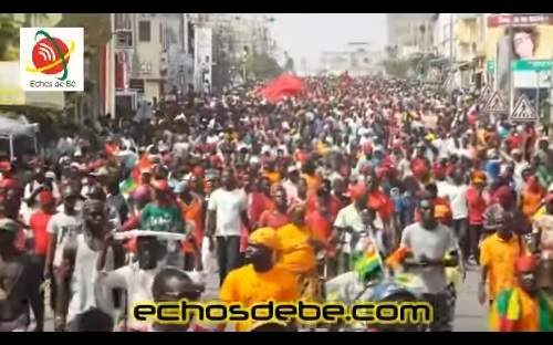 VIDEO/ Démonstration gigantesque du premier jour de la manifestation des togolais dans les rues de Lomé