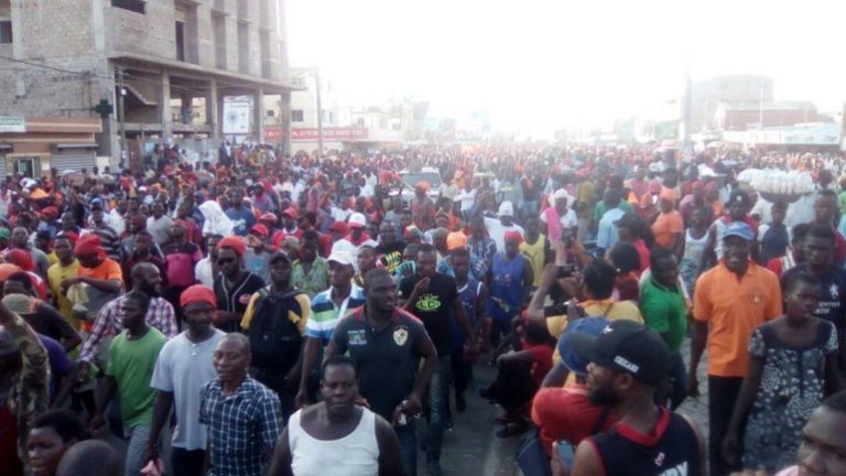 Togo / La coalition des partis de l’opposition, reconnaissante pour la mobilisation des populations