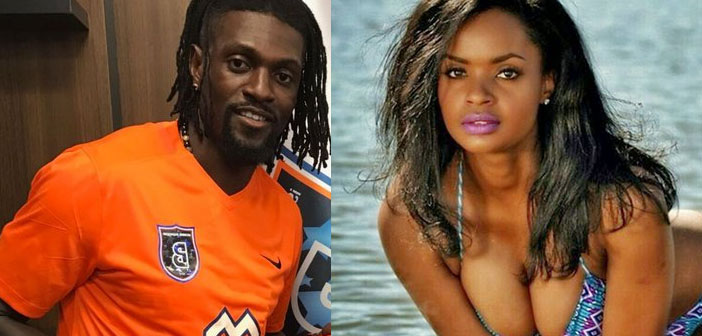 Emmanuel Adébayor serait en couple avec une star namibienne: PHOTOS