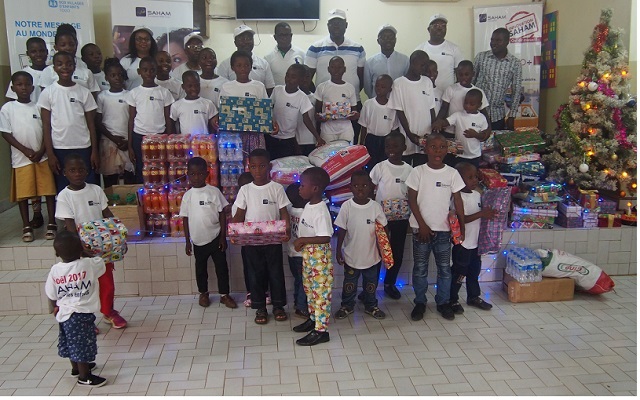 SAHAM Assurance fête avec les enfants du centre « SOS Village d’enfants »