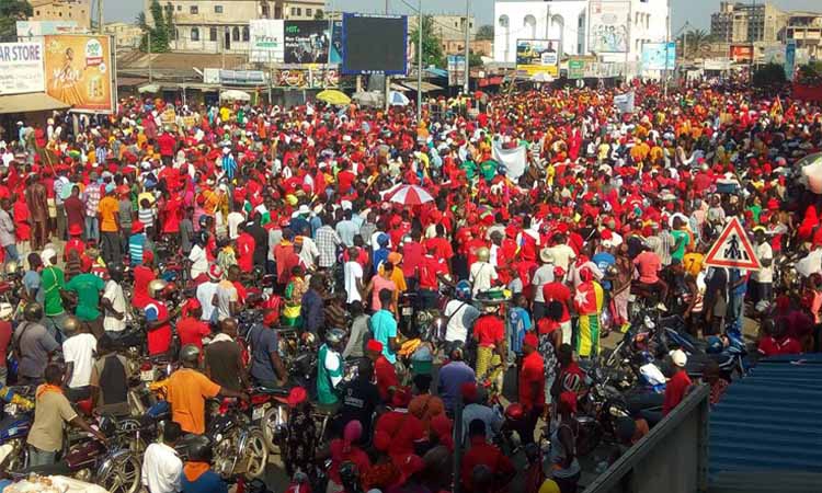 Togo: l’opposition se remet à la divine providence pour la chute de Gnassingbé