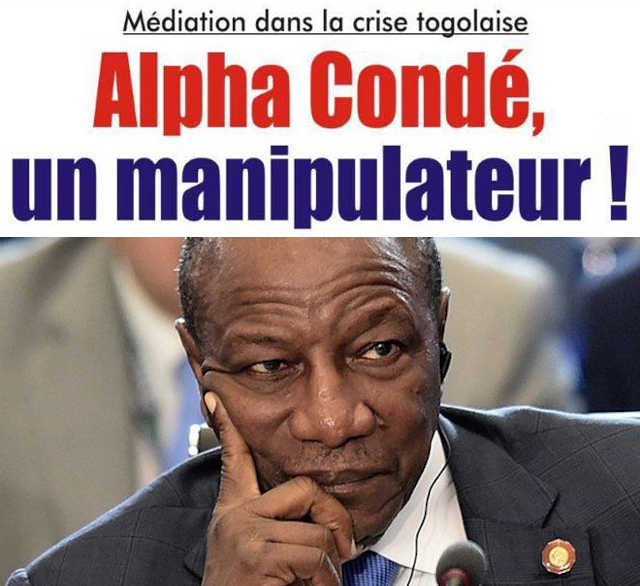 Médiation dans la Crise Togolaise : Alpha Condé, un Manipulateur !