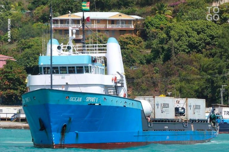 Un navire togolais s’échoue dans les Caraïbes