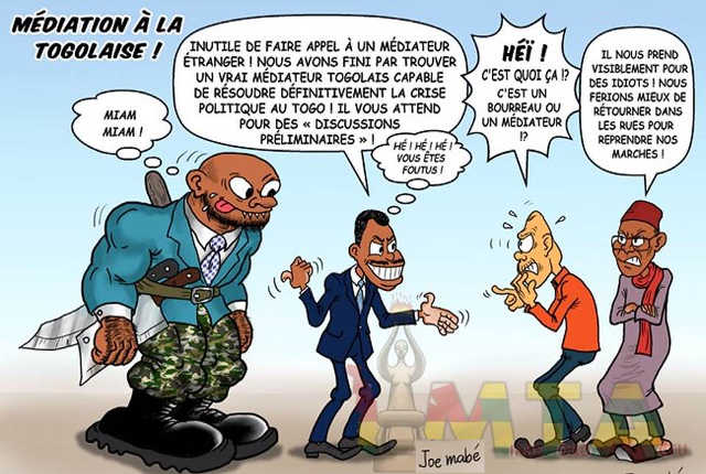 Togo : Le régime Faure/RPT-UNIR envisage toujours de faire un passage en force et imposer son fameux Vrai Faux référendum