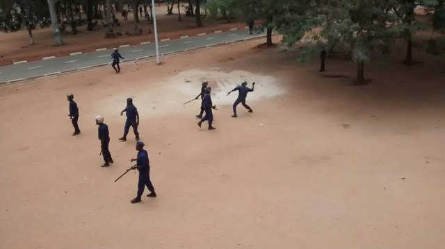 Togo, Répression à L’UL : Police universitaire, les tontons macoutes du sieur Dodji Kokoroko ?