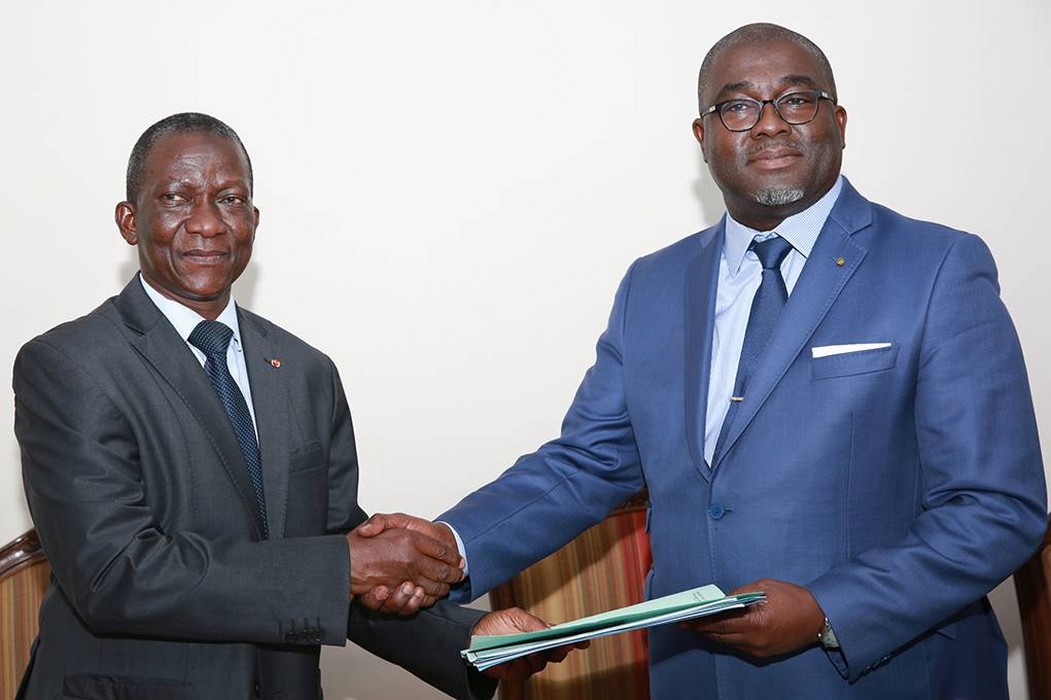 Le nouveau ministre Lekpa Gbegbeni a officiellement pris fonction