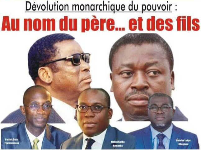 Togo, Dévolution monarchique du pouvoir : Au nom du père… et des fils