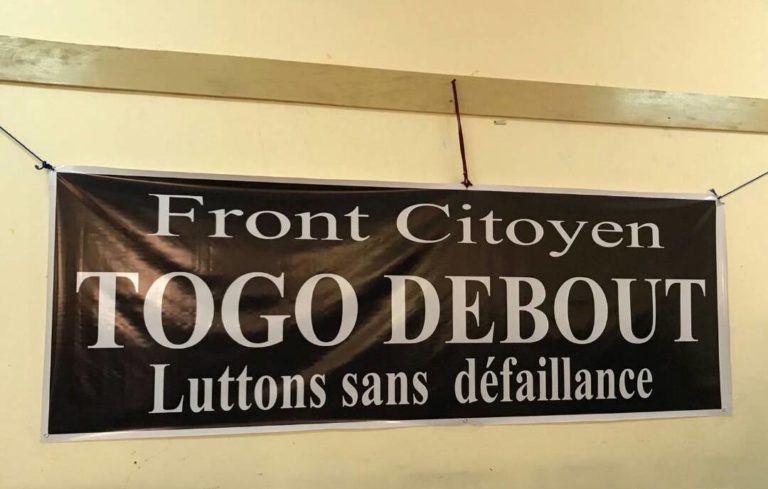 La manifestation du front social Togo Debout reportée à une date ultérieure