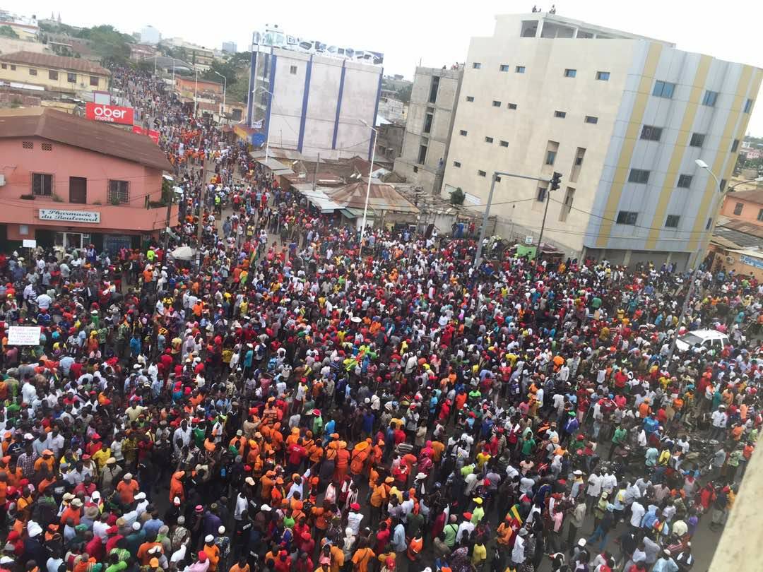 Togo/Manifestations: la coalition des 14 interdite de manifester à l’intérieur
