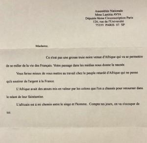 Togo: Plainte de la députée Laetitia Avia en France pour menace de mort