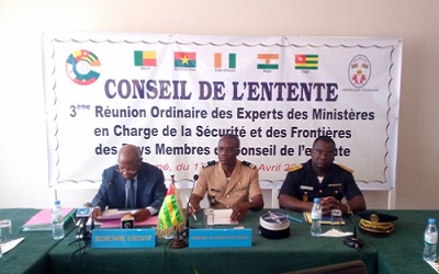 Conseil de l’Entente : La lutte contre les nouvelles formes de criminalité au centre d’une réunion à Lomé
