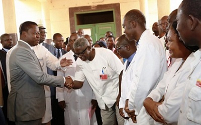 Santé : Le Président Faure Gnassingbé officialise l’entrée du CHU Sylvanus Olympio dans le processus de contractualisation