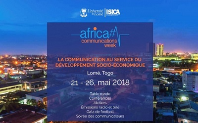 Une semaine de la communication aura lieu du 22 au 26 mai 2018 à Lomé