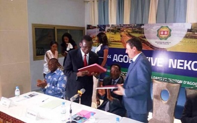 Les travaux de construction d’un centre Agro-écologique dans le Canton d’Agoè-Nyivé officiellement lancée par la Brasserie BB Lomé