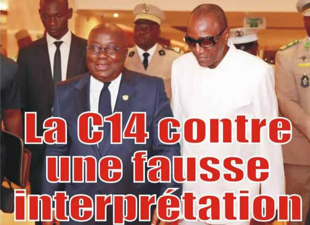 Togo, Communiqué de la facilitation : La C14 contre une fausse interprétation