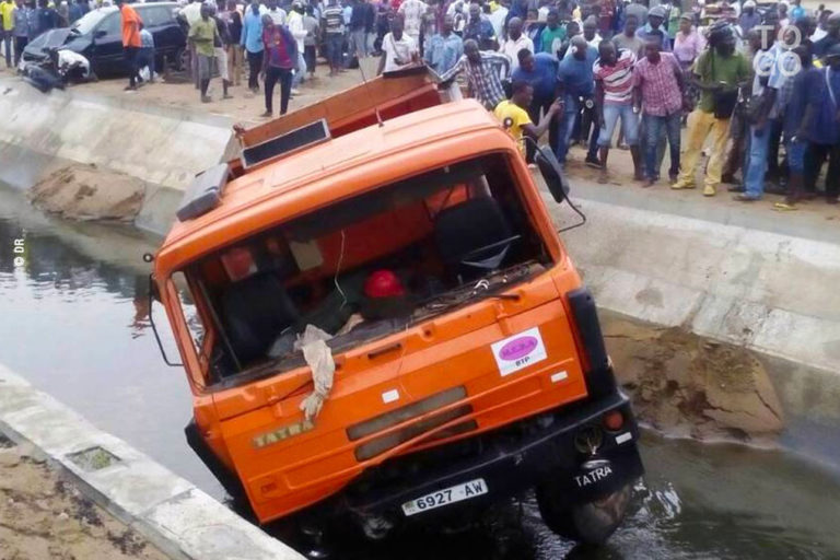 Grave accident à Lomé