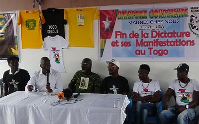Les artistes engagés ont lancé l’album « Togo Debout » dimanche