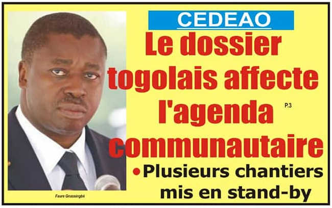 CEDEAO : Le dossier Togolais affecte l’agenda communautaire