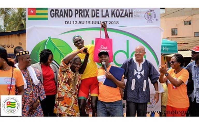 Grand prix de la Kozah/1ère étape: le béninois Emmanuel Sogbo enfile le maillot jaune