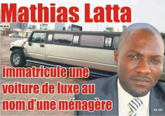 Togo, Mégalomanie : Mathias Latta immatricule une voiture de luxe au nom d’une ménagère