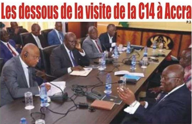Togo, Politique : Les dessous de la visite de la C14 à Accra
